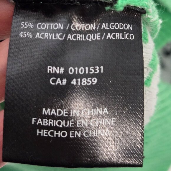 Ugly Christmas Sweater Star Wars Mandalorian Size M Grogu Santa Hat Holiday - Picture 6 of 7